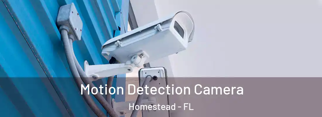 Motion Detection Camera Homestead - FL