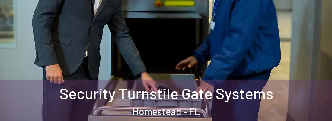  Security Turnstile Gate Systems Homestead - FL