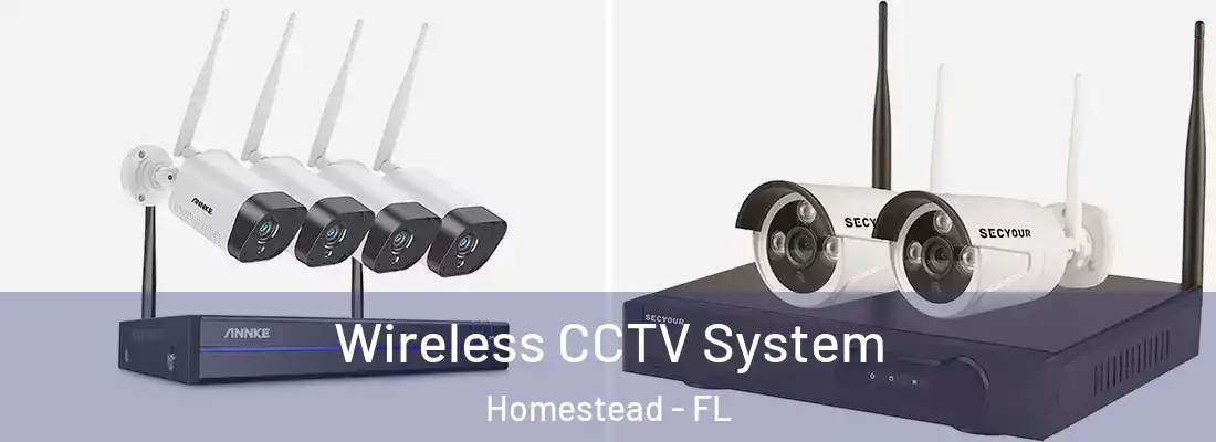  Wireless CCTV System Homestead - FL